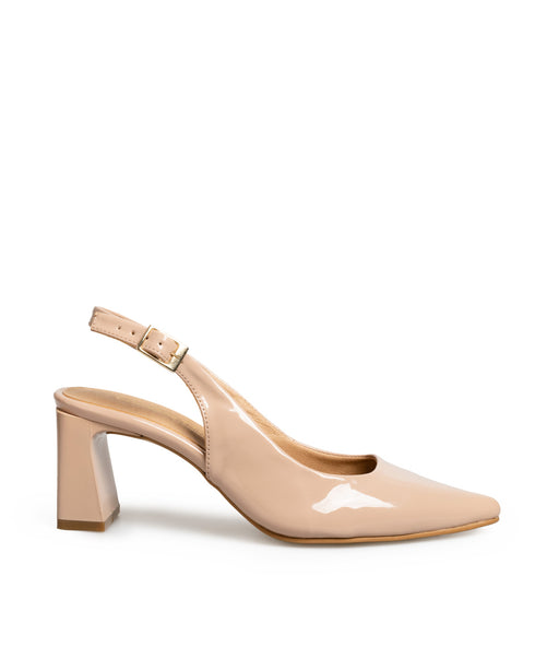 Zapatilla Nude Slingback 5901
